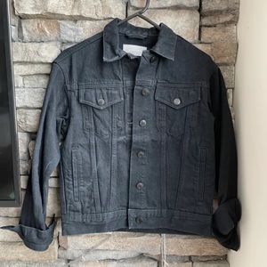 Everlane black denim jacket